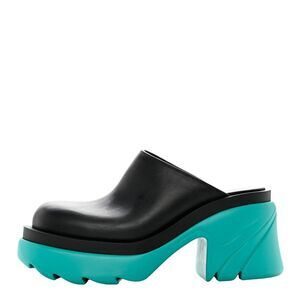 Bottega Veneta Flash Mules Black/Blue